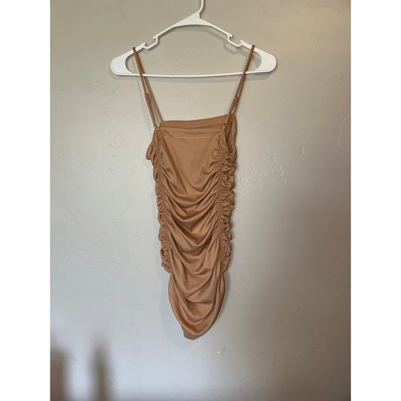 Intimately free people tan touched ribbed body suit size small - Picture 4 of 5